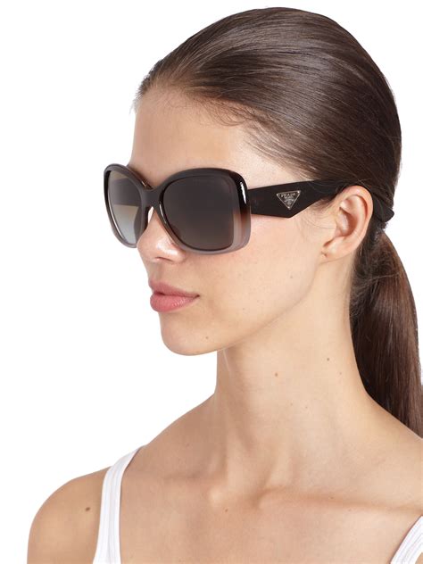 prada sunglasses women square